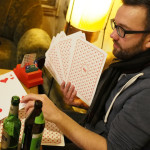 Bridge spielen mit Riesenkarten